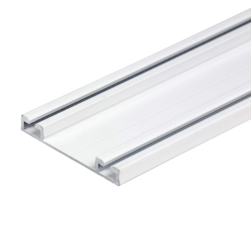 Spodná koľajnica - Biela matná